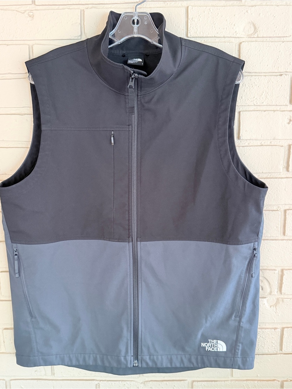 The North Face TNF Castle Rock Soft Shell Full Zip Vest Jacket Athletic Men’s L